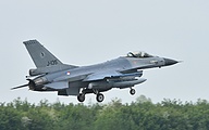 F-16AM J-135 322sqn